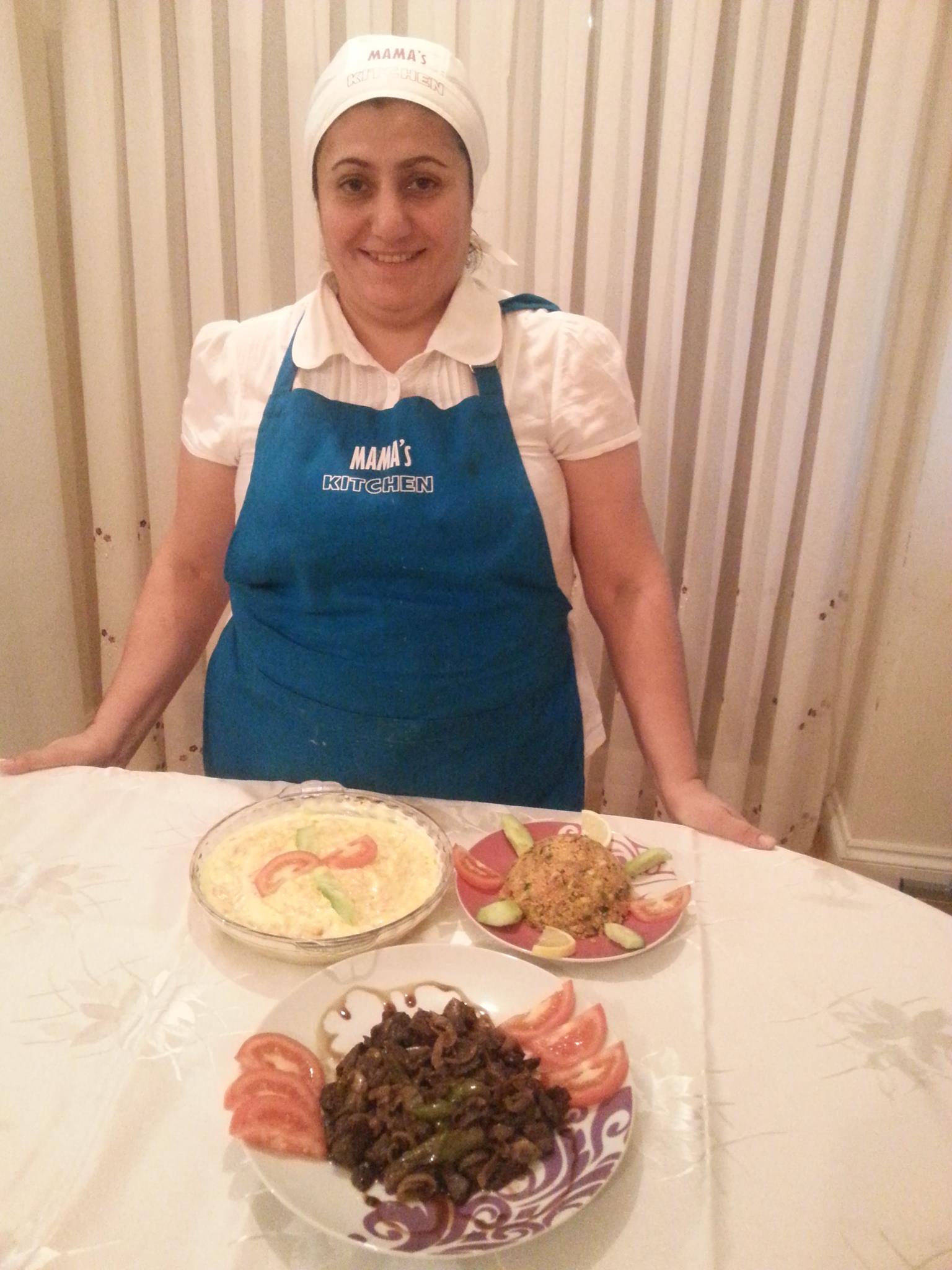 Mama's Kitchen London - Gulbeyaz Colak Chef